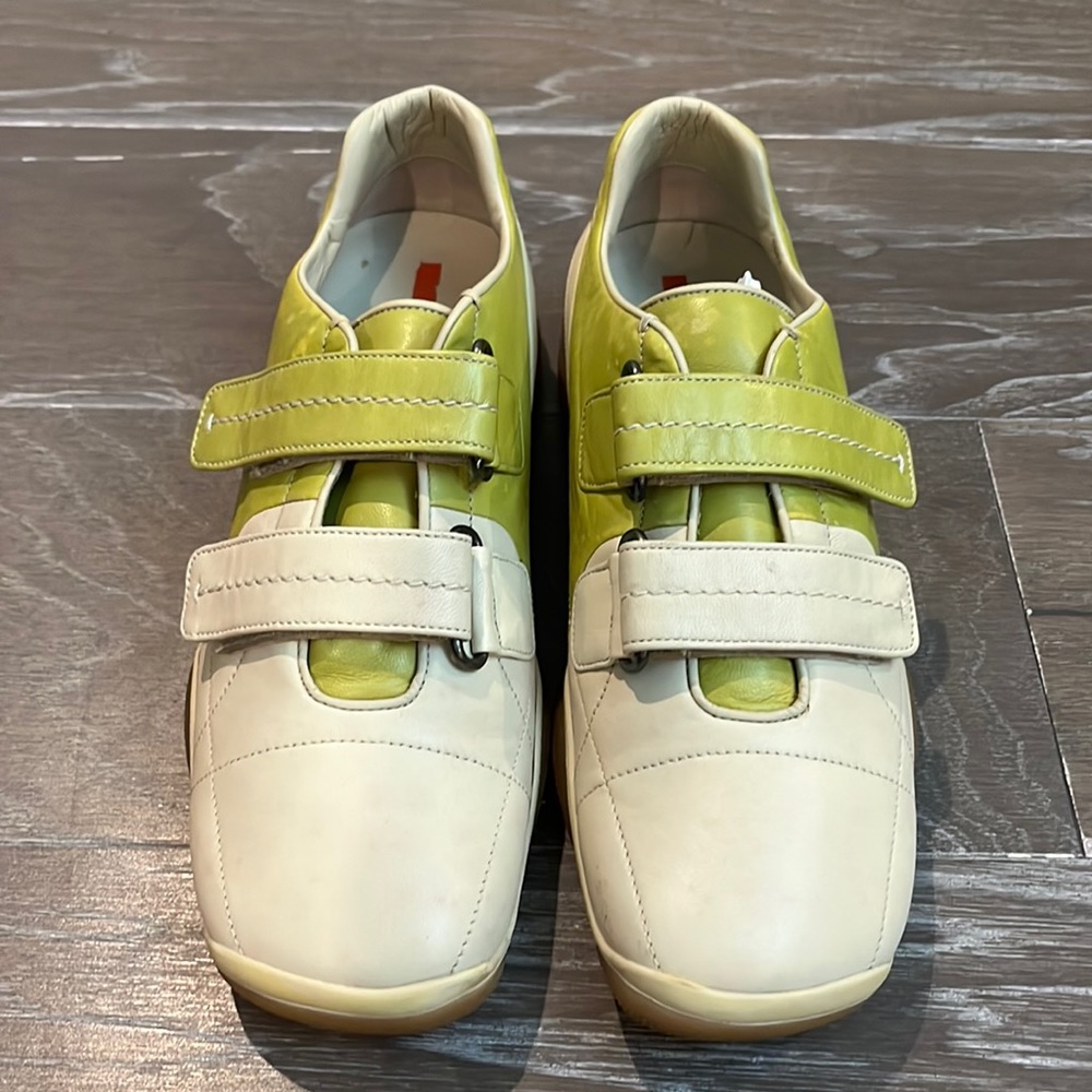Prada 2 strap American cup sneakers